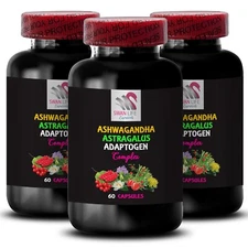 Everyday Strength - ADAPTOGEN COMPLEX - Uplifting Energy 3 Bottles 180 Capsules