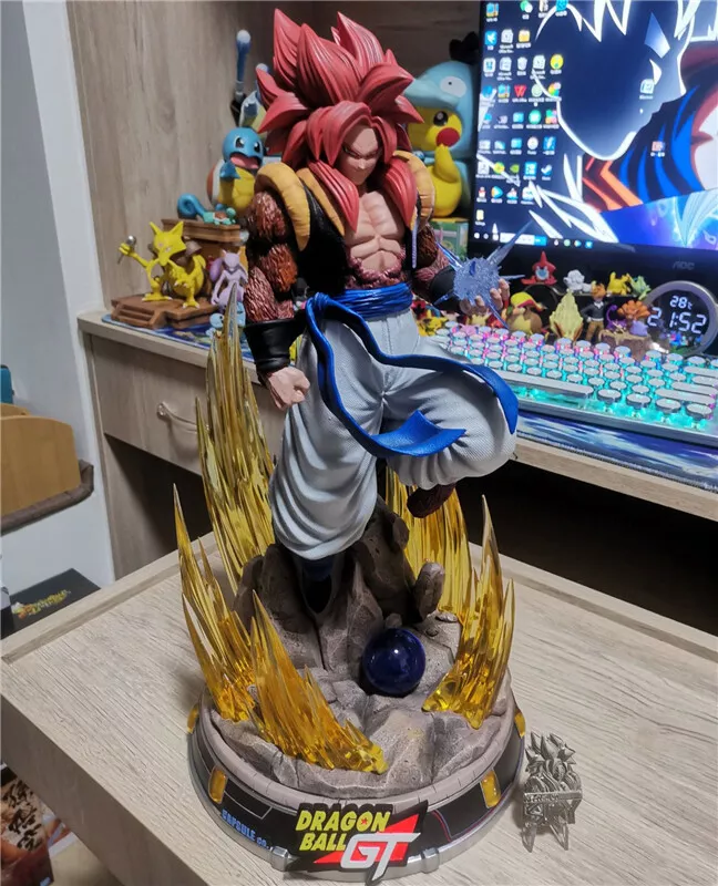 Gogeta SSJ4 Power 3D Printing Figurine Dragonball STL Files