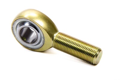 MB Rod End, Spherical, 1/2'' Bore, LH Male Thread, Steel, Cadmium, Each