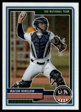 2023 Panini Stars & Stripes #19 Macon Winslow Rookie Team USA