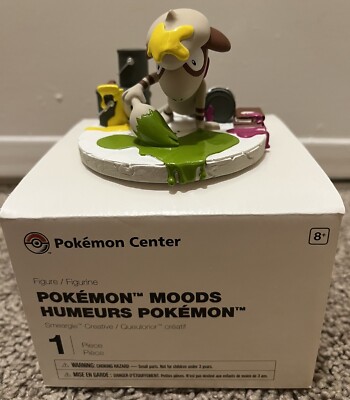 Pokemon Center Moods Series Smeargle Creative 3'' x 3 x 2'' Resin Figure New