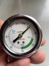PRESSURE GAUGE for AUTOCLAVES  PELTON & CRANE, OCM, OCR #3336356
