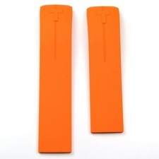 Tissot T-Touch II and T-Touch Expert orange rubber strap T610026463 21mm