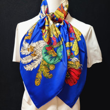 RARE VINTAGE HERMES Silk Scarf "Chapeau" Carre 90 Duty-free US