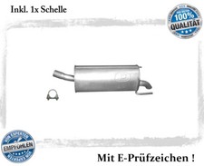 Endschalldämpfer Opel Astra H / GTC / Caravan 1.2, 1.4, 1.6  Auspuff Schelle