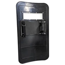 Hand-Held Anti-riot Shield with Foldable Handle Security Protection Anti Impact