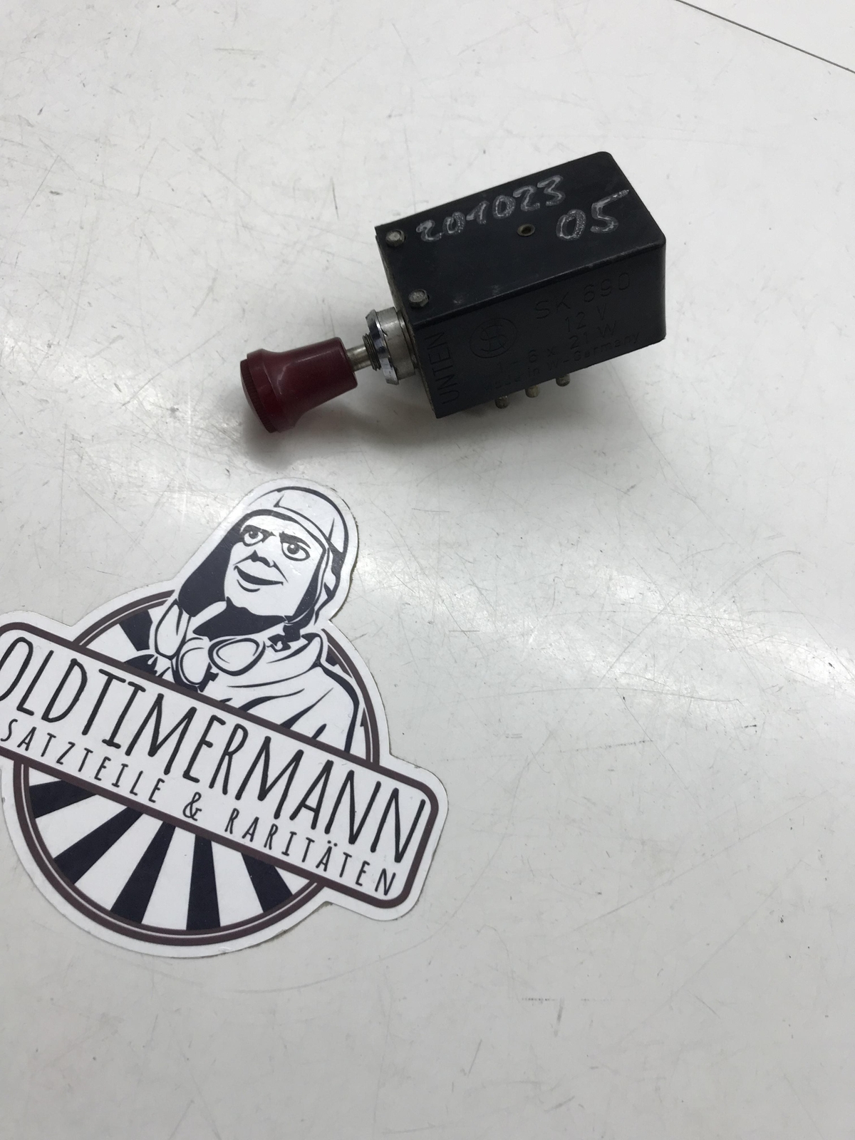 Interruttore lampeggiante di avvertimento relè lampeggiante trasduttore lampeggiante 12 V Stribel SK690 SK 690