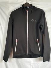 Dare 2b Damen-Laufsportjacke schwarz Fleece gefüttert mit Kapuze (ca. klein)