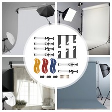 Wall Mount 3-Roller Backdrop Elevation Device Manual Background Support Device