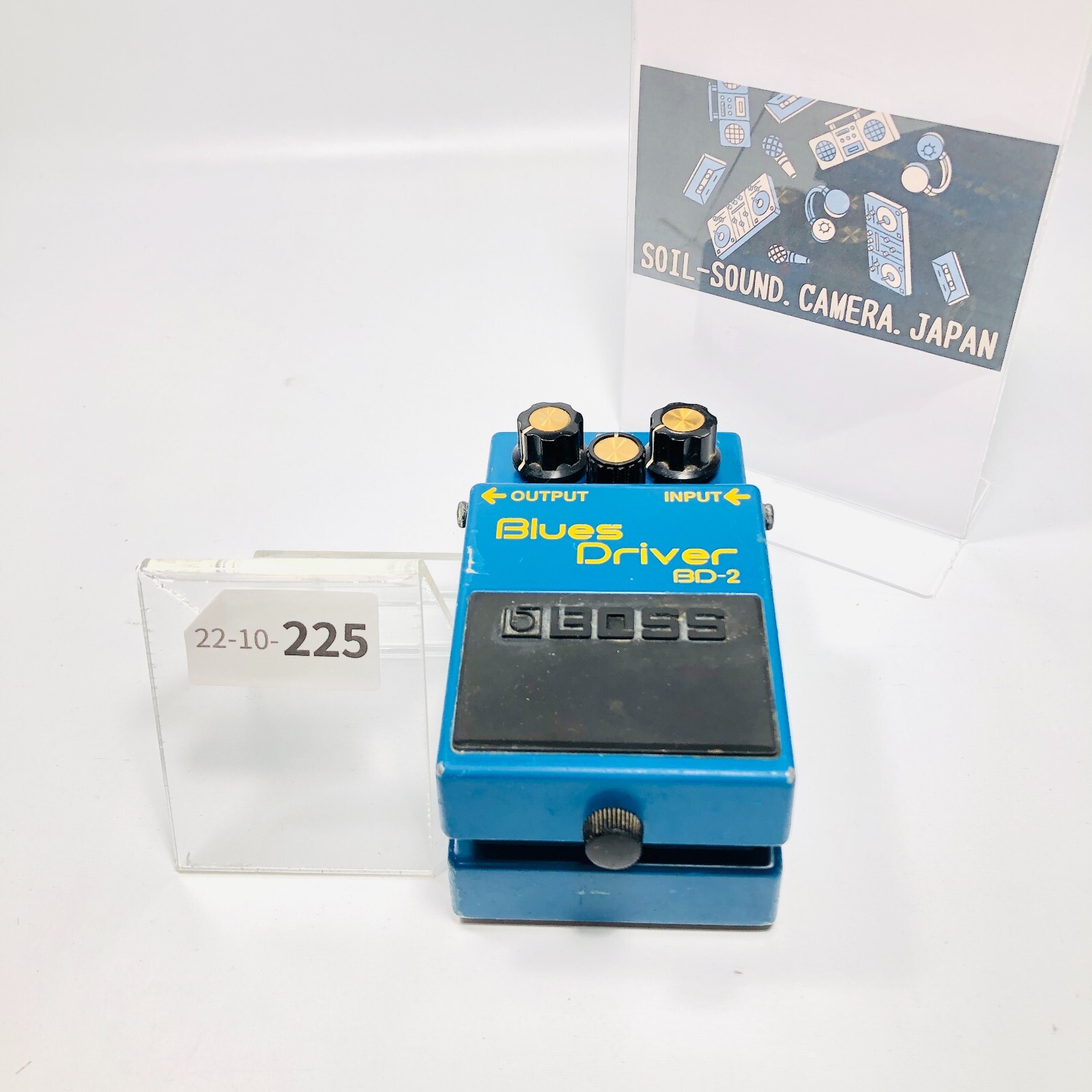 used blues driver pedal