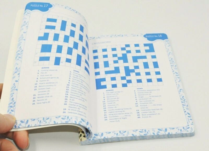 Pocket Floral Crossword Challenge Book - 110 Puzzles, x 1 Random Book - image 4 of 4
