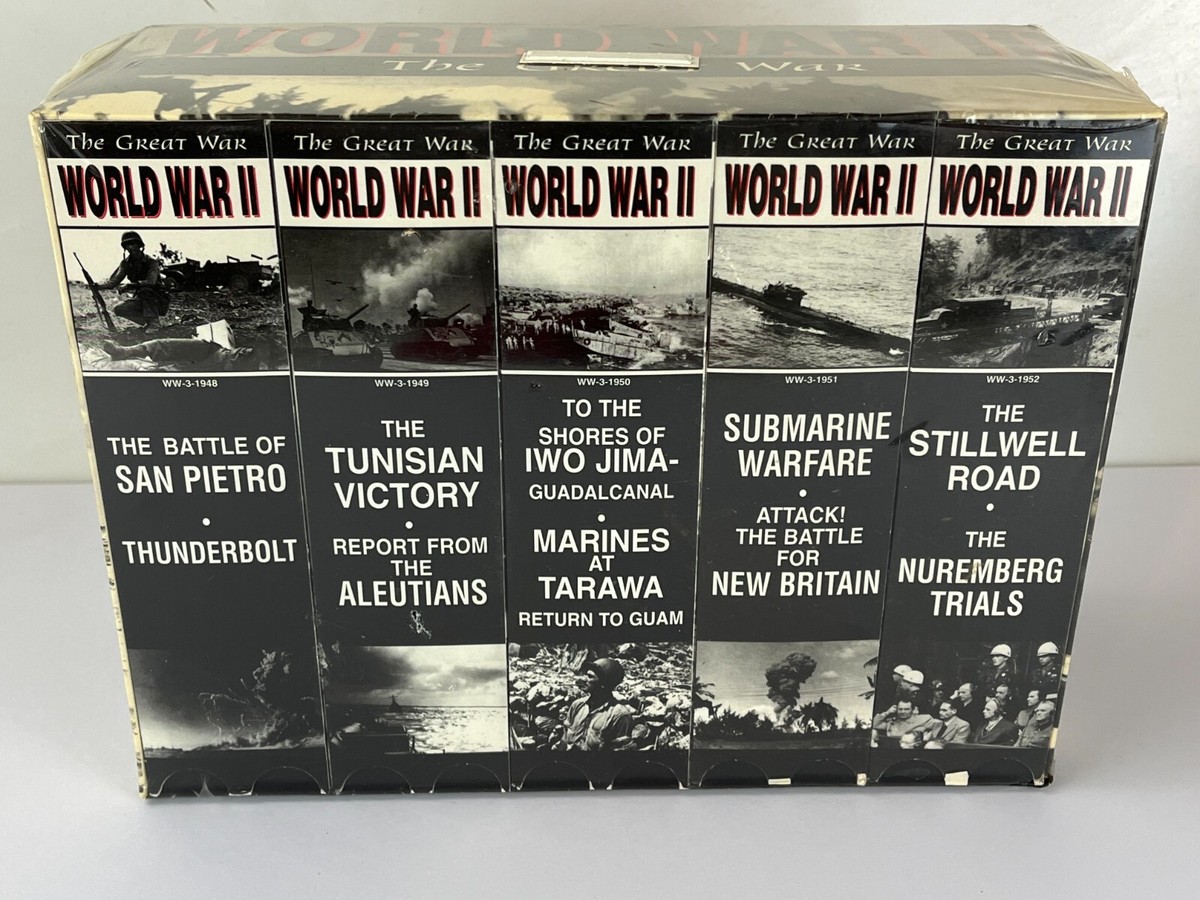 The Great War World War II VHS Collection 2 Brand New Sealed | eBay