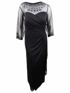 alex evenings embellished a line gown