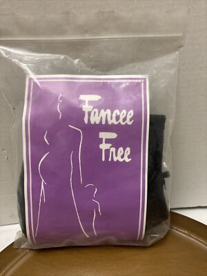 Fancee Free Bra Full Figure black Lace 96210 Size 48G Nos B086
