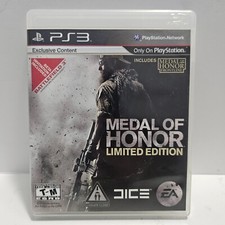 Medal of Honor Limited Edition ~ PlayStation 3, 2010 ~ Complete ~ EUC