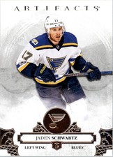 2017-18 Artifacts #83 Jaden Schwartz - HKY