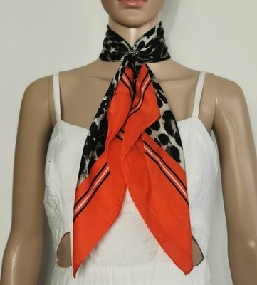 Coach Silk Scarf. Used in good condition. 100% silk. 66cm*66cm