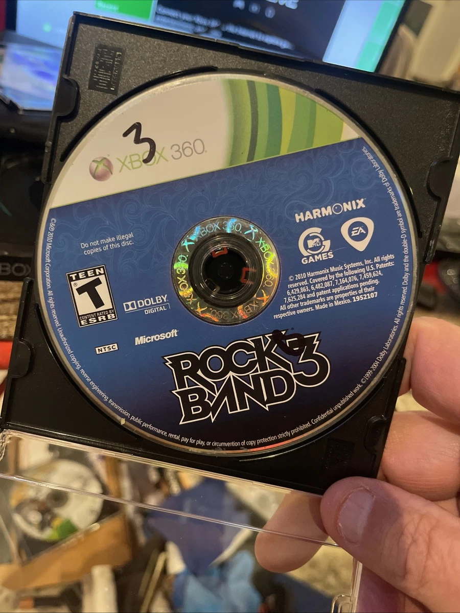 25+ Rock Band 3 Microsoft Xbox 360 Video Games for sale | Updated
