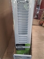 Everbilt 2 in. X 14 in. 2-Way Steel Floor Reg...