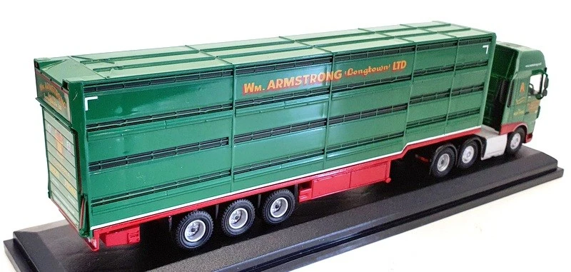 牛津压铸 1/76 比例 76DXF003 - DAF XF 欧元 6 和牲畜拖车 — 第 2/4 张图片