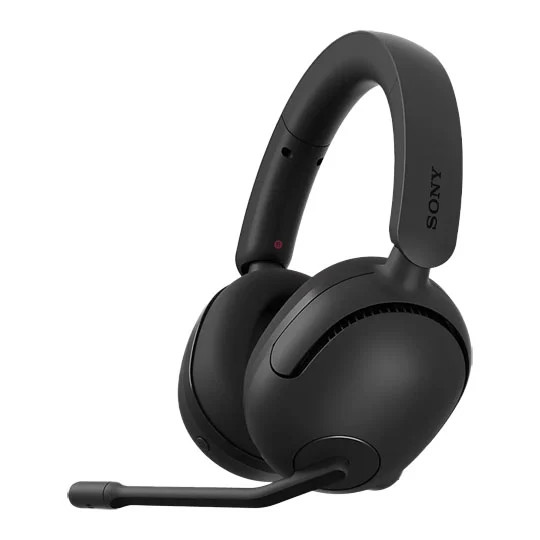 Sony INZONE H5 Wired / Wireless Gaming Headphones, Black, 360 Spatial Audio, Fli