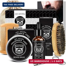 MALE GOD Beard Growth Care Grooming Kit