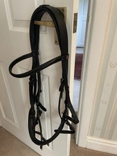Albion KB double bridle XF size black with crank noseband