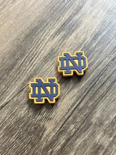 University of Notre Dame College Team Charm For Crocs Shoe Charms - 2 Pieces
