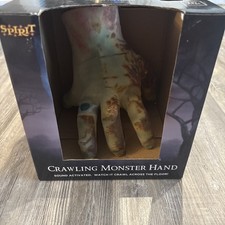 Spirit Halloween Walking Crawling Monster Hand Sound Activated Thing Animatronic