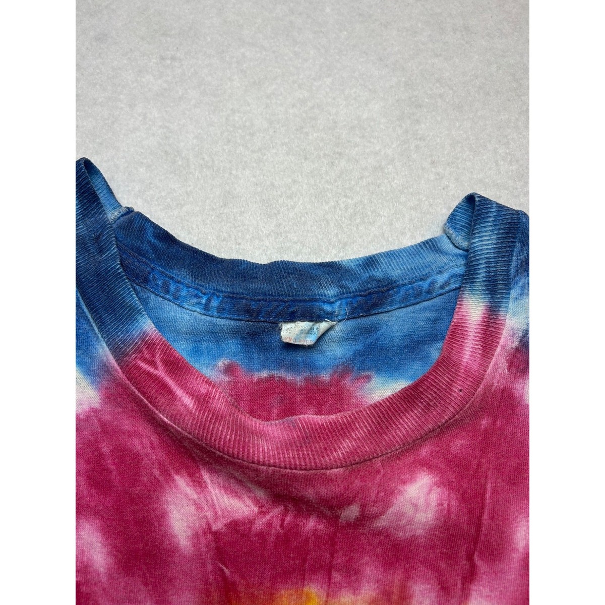 Vintage 1996 Pearl Jam No Code Tour Tie Dye T-Shirt L Single