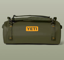 YETI 50L Waterproof Backpack Duffel Bag w/ Backpack Straps, Green