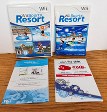 Nintendo Wii Sports Resort Case And Manual Only NO GAME Disc- Empty Case
