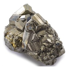 KALIFANO Natural Pyrite Cluster - High Energy Iron Piedra Small, 