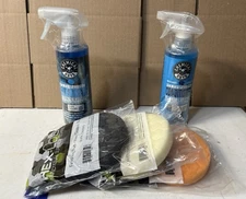 Chemical Guys Cleaner, Conditioner, and (3) Three Pads New, Still in Packaging