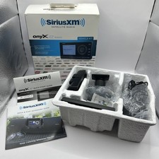 SiriusXM Onyx EZ Satellite Radio XEZ1V1 Vehicle Kit Blue Display