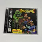 Rampage World Tour (Sony PlayStation 1, PS1, 1997) Clean CIB W/ manual