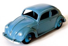 Dinky Toys No.181 VW Volkswagen Beetle Car in RAF Blue (1956-59).Free P&P to UK.