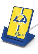 LOS ANGELES RAMS SOAR WIRELESS PHONE CHARGING STAND 15W NFL NEW