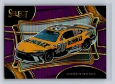 2024 Select Racing #156 Christopher Bell Pit Road Purple Prizm 55/75-NASCAR