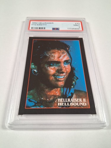 1992 Eclipse Hellraiser Movie Card PSA 9 Mint **POP 1 NONE HIGHER** Clive Barker