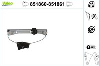 Valeo Fensterheber Elektrisch Hinten Links FüR Mercedes-Benz S-Klasse W221