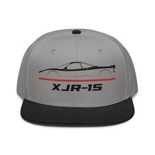 For XJR-15 1990-1993 Fans Cap Carbon Monocoque Supercar Snapback Hat Racing Gift