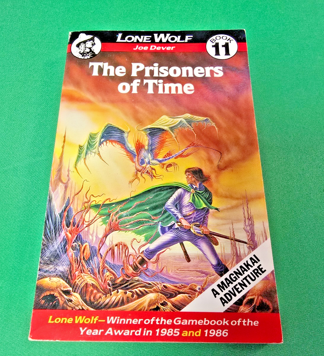 The Prisoners of Time ***VGC 1st/1st EDITION!!*** Joe Dever Lone Wolf #2