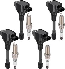 Bobine accensione UF719 e candele 91187 compatibili con Nissan Versa Note