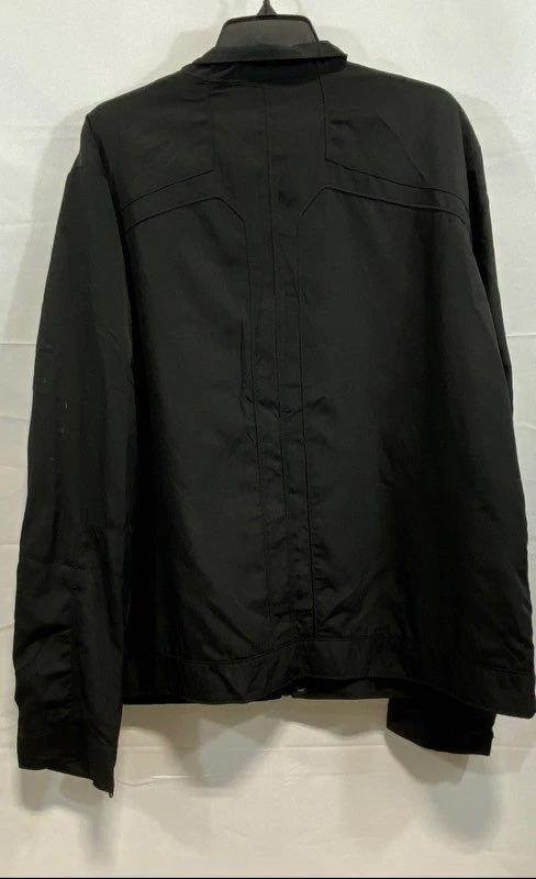 Marc Anthony 男式黑色纯色外套夹克尺寸 XXL 休闲轻便 — 第 2/4 张图片