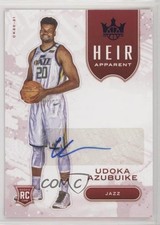 2020-21 Panini Court Kings Heir Apparent Violet 18/49 Udoka Azubuike Auto 07rd