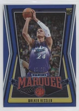 2022-23 Panini Chronicles Marquee Blue 32/99 Walker Kessler #241 Rookie RC 17hw