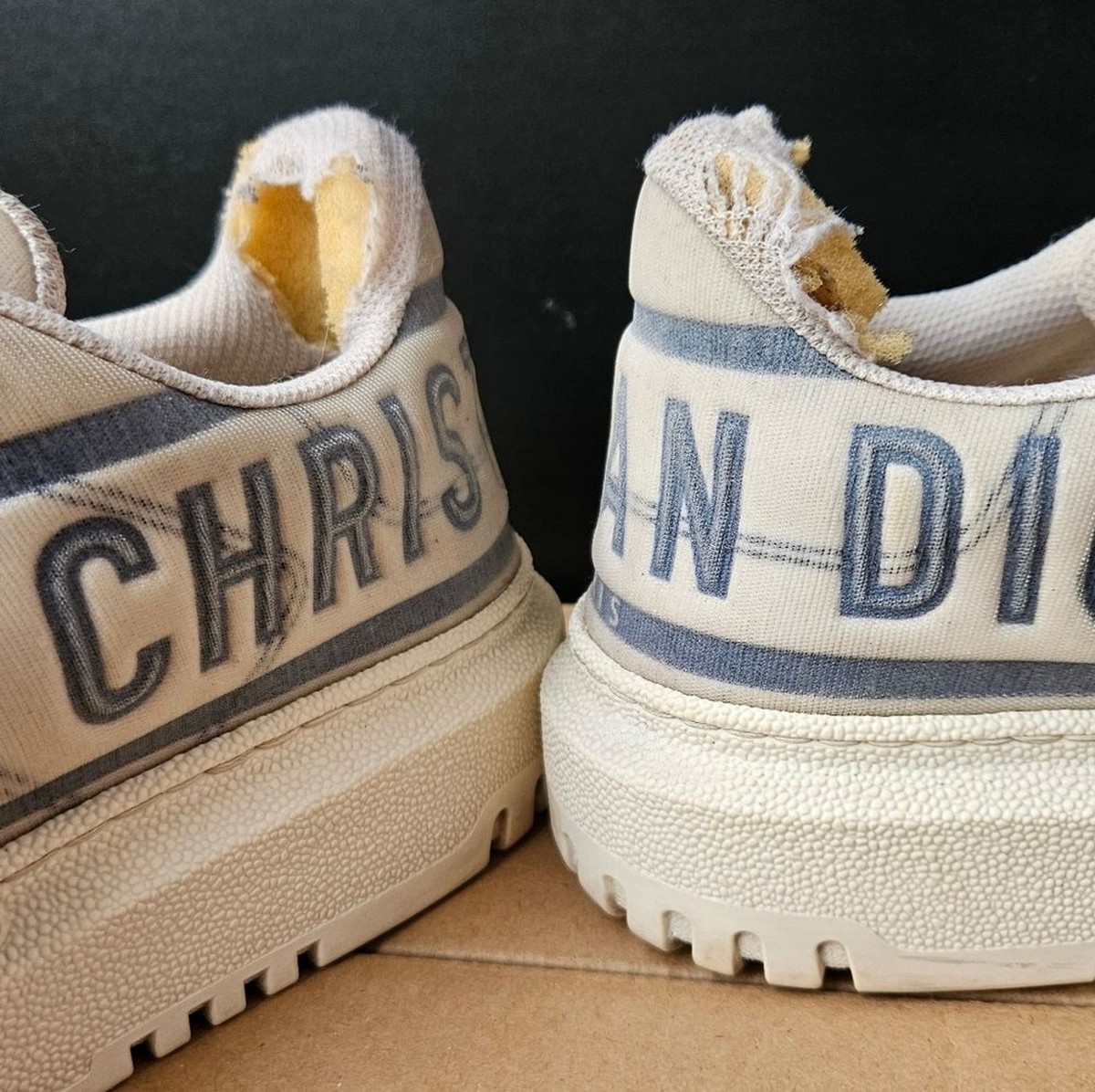 Christian Dior Dior-ID Logo Sneakers EU 37 Made in Italy White