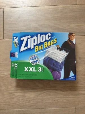 洋楽 BIG 50 Ziploc Big Bags 1 Pack XXL 20 Gallon Size Storage Bag 2x2.7 ft