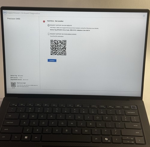LESEN | Dell Precision 5490 QHD+ Ultra 7 165H 32GB 1TB RTX 1000 Ada WRNT 2029 - Bild 2 von 9